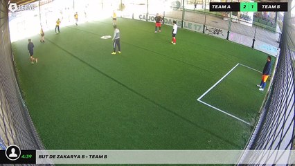 But de Zakarya B - Team B