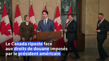 Les Etats-Unis "ont lancé une guerre commerciale", le Canada ne "reculera pas" affirme Trudeau