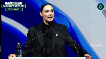 'Enough Of Jewish Hate': Wonder Woman Gal Gadot's Speech | Refused Oscar to pro-Palestinian film?