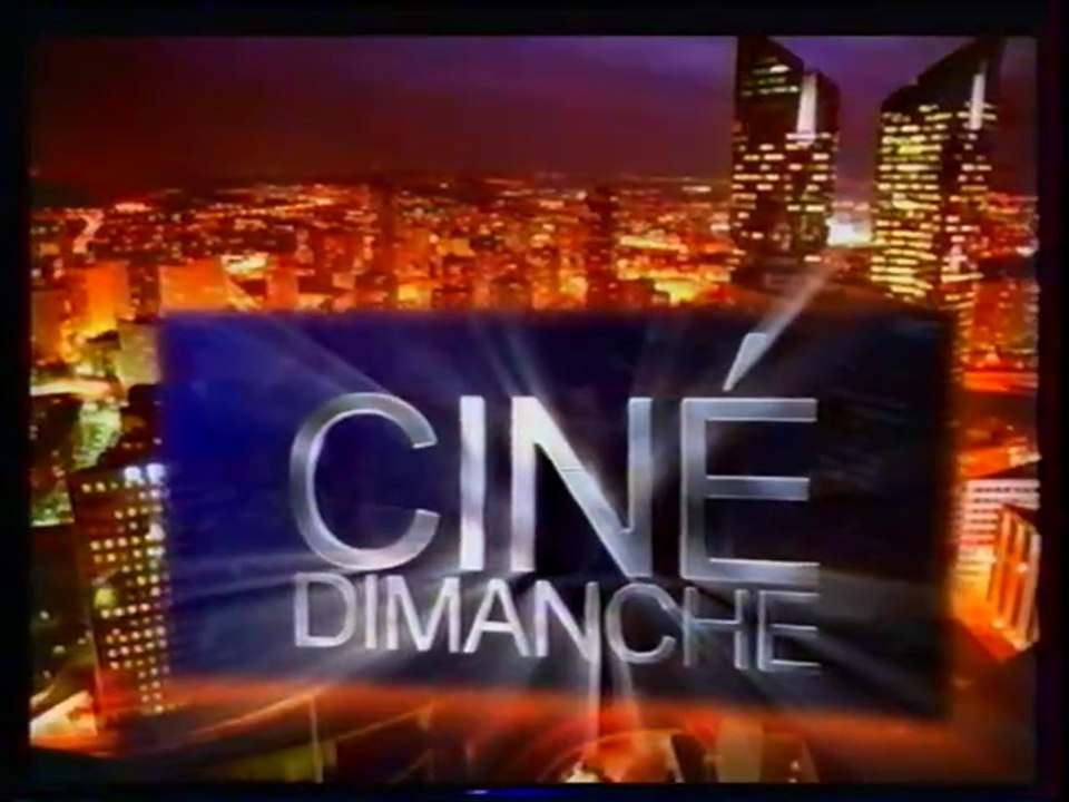 TF1 - 8 Mars 1998 - Pubs, bande annonce, extrait "Ciné Dimanche"