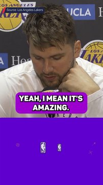 'It's insane!' - Luka on LeBron eclipsing 50,000 points