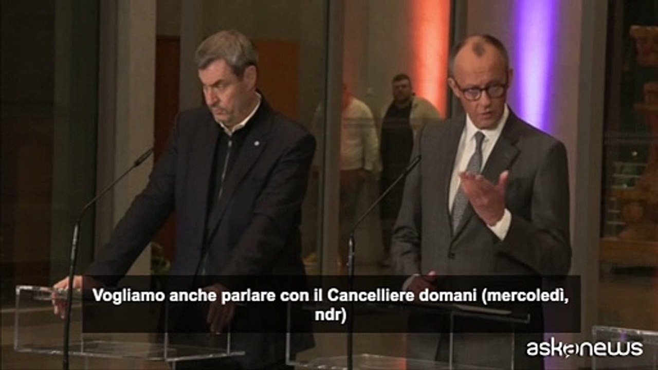 Merz: "Possibili 3 miliardi di aiuti a Ucraina, ne parlo con Scholz"