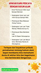 apakah kamu percaya Hukum alam ini #motivasi #inspirasi