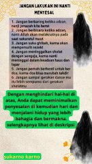 awas jangan lakukan ini nanti menyesal #quotes