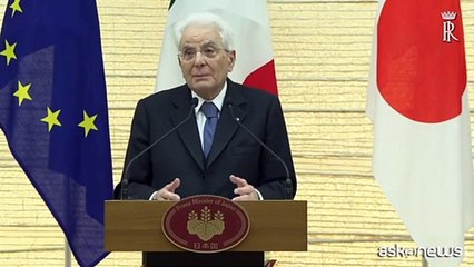 Mattarella: nuovo slancio alla collaborazione con il Giappone