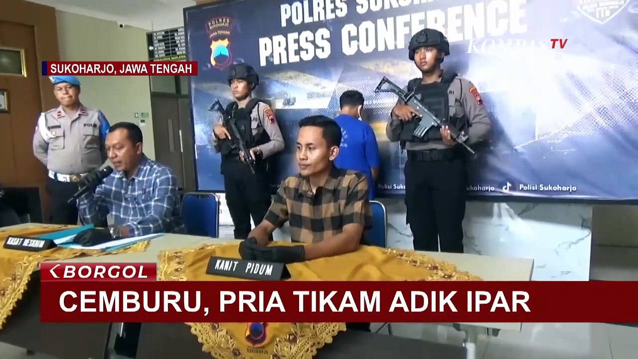 Cemburu, Pria di Sukoharjo Tikam Adik Ipar yang Akan Menikah | BORGOL