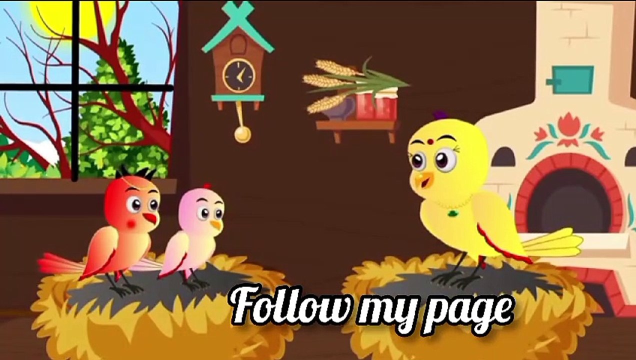 Rano Chidiya Jungle Chor Kar Chali Ge | Chidiya Wala Cartoon | Tuni Achi Cartoon | Hindi Kahani |