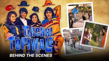 On The Sets Of Tirchhi Topiwale (1998) | Inder Kumar, Chunky Panday, Monica Bedi & Rituparna Sengupta | Unseen BTS