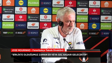 Jose Mourinho: 18 maçtır yenilmiyor olmamızın sebebi, gösterdiğimiz cesaret ve ruh