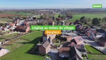 L'église au milieu du village : Bergilers
