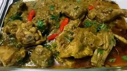 13- Hara Masala Chicken _ Green chicken _how to make green chicken_