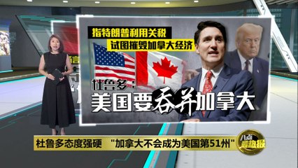 加拿大总理杜鲁多警告：美国关税战或意在吞并加拿大🇺🇸
