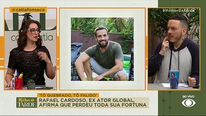 FALIDO: Rafael Cardoso diz que perdeu TODA A FORTUNA | Melhor da Tarde