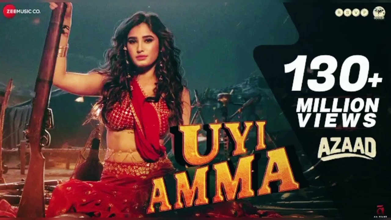 Uyi Amma - Teaser | Azaad Song | Rasha Thadani, Aaman Devgn | Azaad Song Uyi Amma | Azaad Movie Song