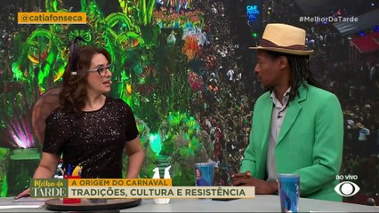 ESCOLAS DE SAMBA dão verdadeiras AULAS de história no Carnaval | Melhor da Tarde