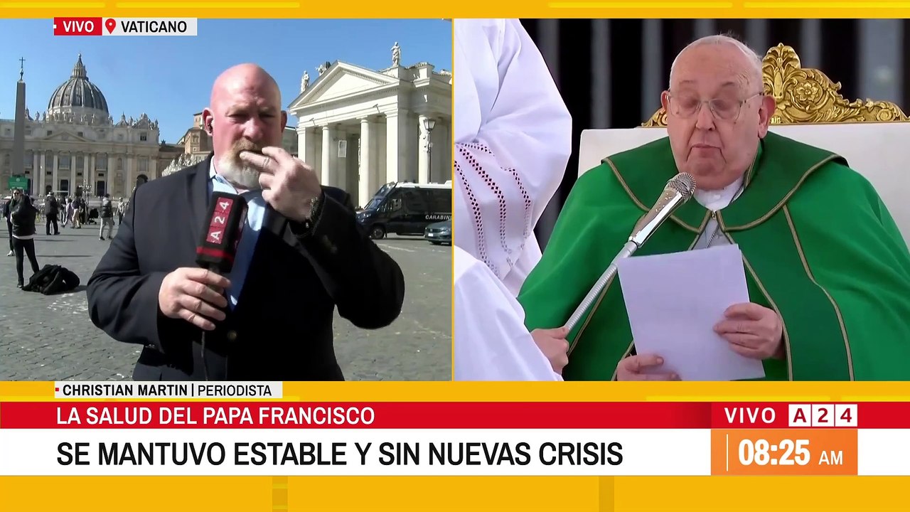 📢 EL PAPA FRANCISCO SE RECUPERA TRAS LAS CRISIS RESPIRATORIAS Y SE MANTIENE ESTABLE