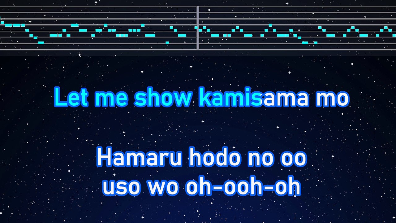 Karaoke♬ I LOVE... - Official HIGE DANdism 【No Guide Melody】 Instrumental, Lyric Romanized