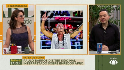 Carnavalesco entra em POLÊMICA sobre enredos afro | Melhor da Tarde