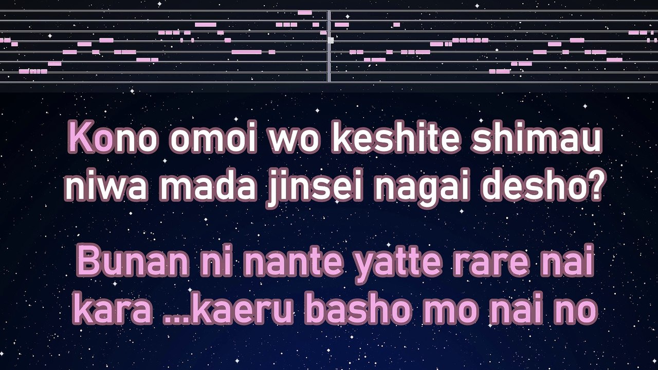 Karaoke♬ again - YUI 【No Guide Melody】 Instrumental, Lyric Romanized FULLMETAL ALCHEMIST