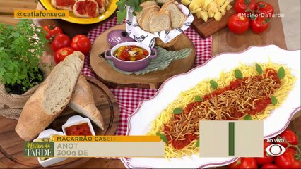 Macarrão caseiro crocante | Melhor da Tarde