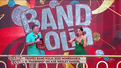 Troféu Band Folia 2025 homenageia o padrinho do axé Wesley Rangel