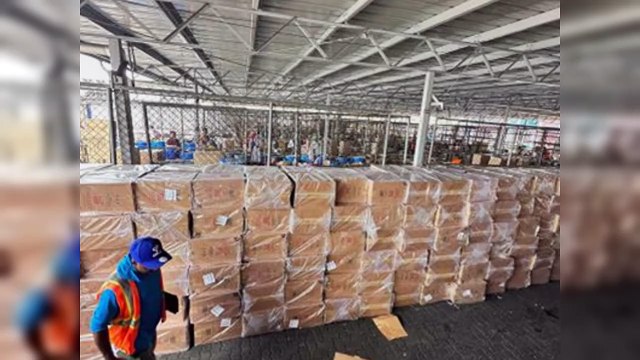 Aduanas detecta contrabando de cigarrillos y municiones en Haina