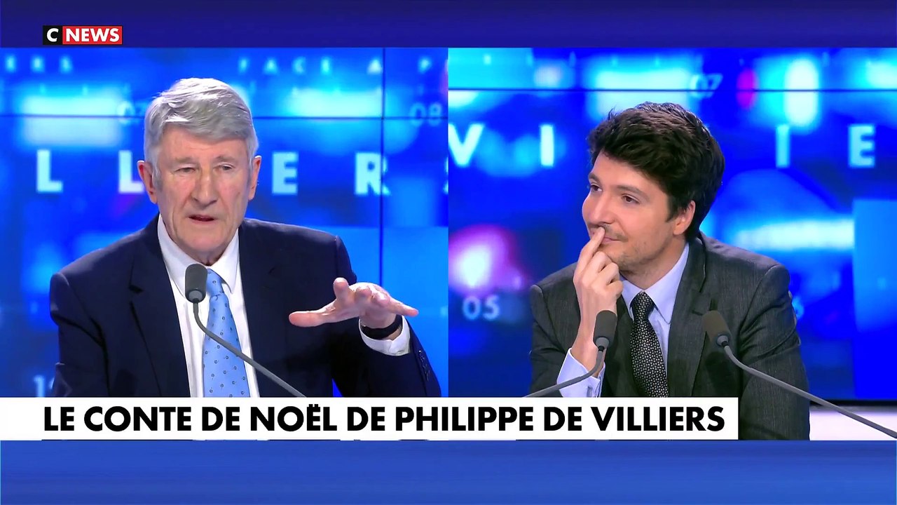 L’éloge de la crèche et de Noël par Philippe de Villiers sur CNews