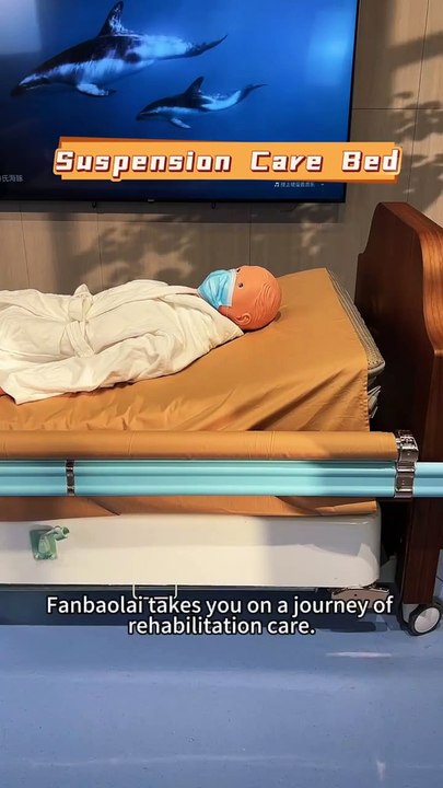 "Innovative Patient Care: FANBAOLAI Floating Nursing Bed" - Experience the future of patient care with the FANBAOLAI Floating Nursing Bed. Its floating care technology and advanced features provide the best possible care for bedridden patients