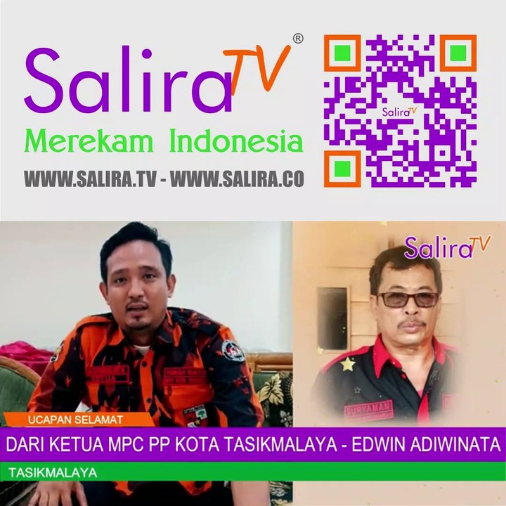 Ucapan Selamat HUT ke-58 u/ Bpk. Suryaman (Ketua DPC Grib Jaya Kota Tasik) dari Ketua MPC PP Kota Tasikmalaya - Edwin Adiwinata