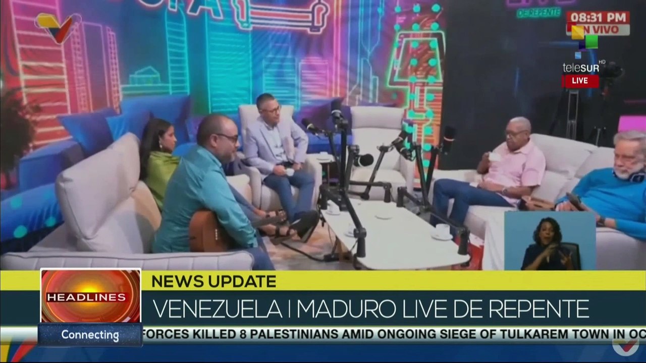 Venezuela: Maduro Live De Repente