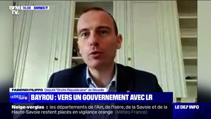 Fabien Di Filippo (LR): "Quand on rentre dans le concret des choses, j'ai l'impression que (François Bayrou) lui-même ne sait pas où il veut aller"