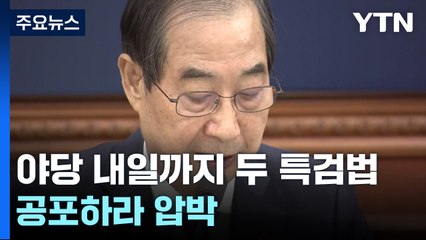 "특검법 내일 국무회의 상정 불가...시간 더 필요" / YTN