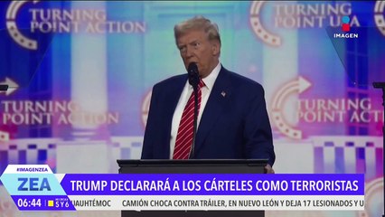 Donald Trump declarará a los cárteles de la droga como "terroristas"