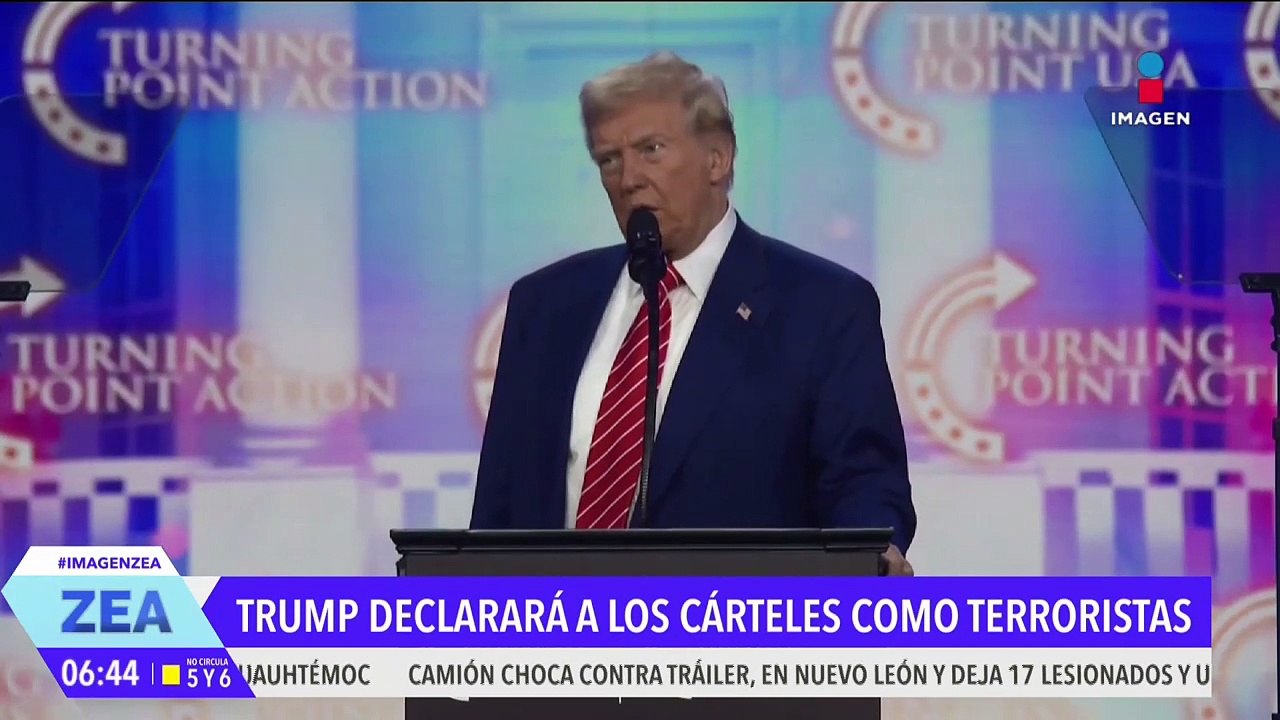 Donald Trump declarará a los cárteles de la droga como "terroristas"