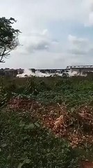 Se derrumbó un puente en Brasil: una muerte y varios desaparecidos