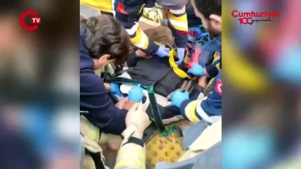 İstanbul Tophane'de bir kişi tramvayın altında kaldı