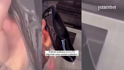 Ünlü bir markanın 48 bin TL'den satışa sunduğu ayakkabılar sosyal medyada gündem oldu
