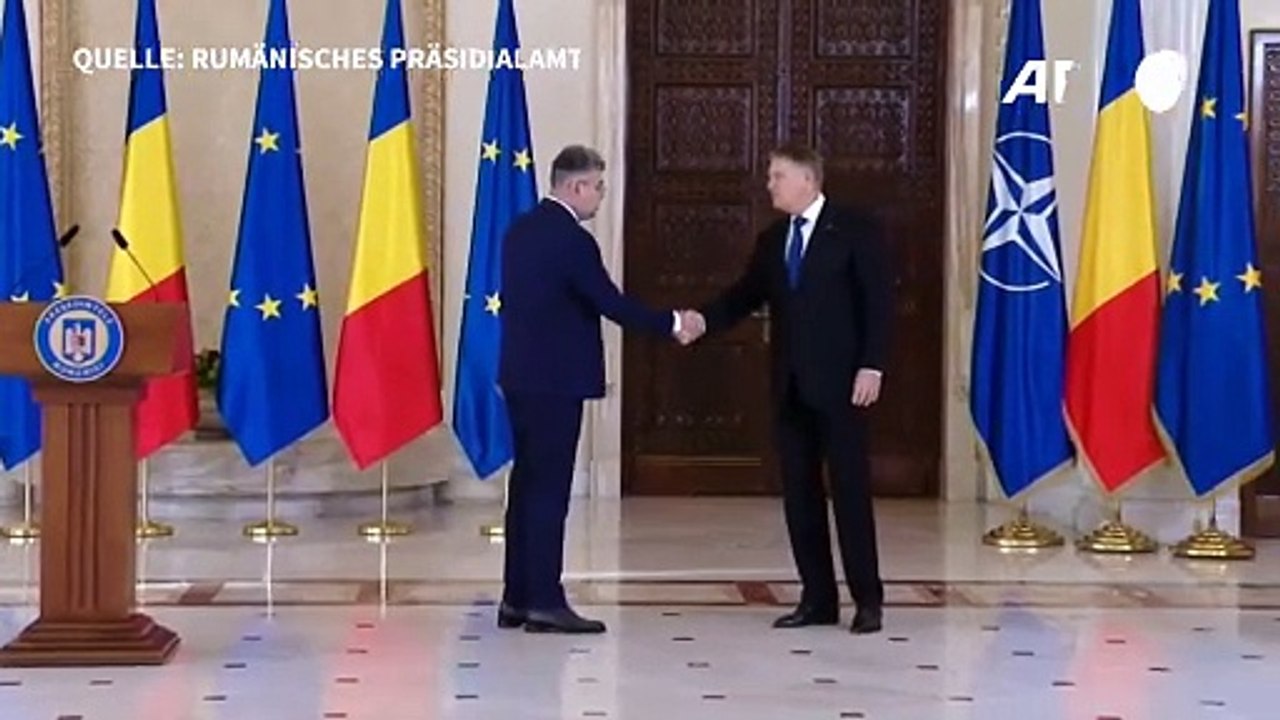 Sozialdemokrat Ciolacu bleibt Regierungschef in Rumänien