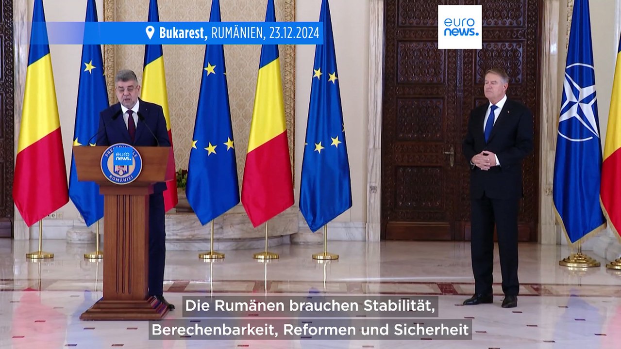 Rumänischer Premier zum Chef einer neuen pro-europäischen Regierung ernannt