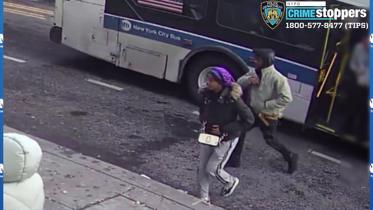 NEW VIDEO: 2 suspects sought in double shooting on Brooklyn subway