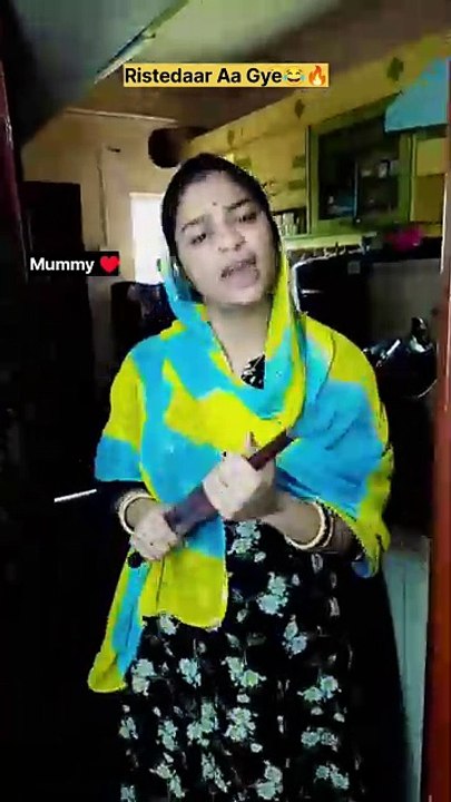 Ristedaar aa gye 😂🔥  indian family #shorts #indian #relatable #chaman #relatives