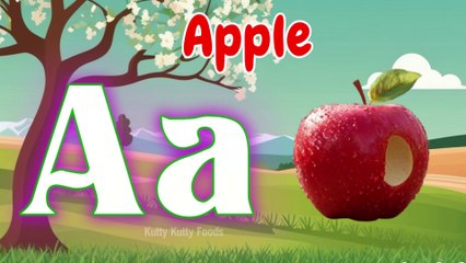 Kids rhymes & song | A for apple, B for ball | kids learning video