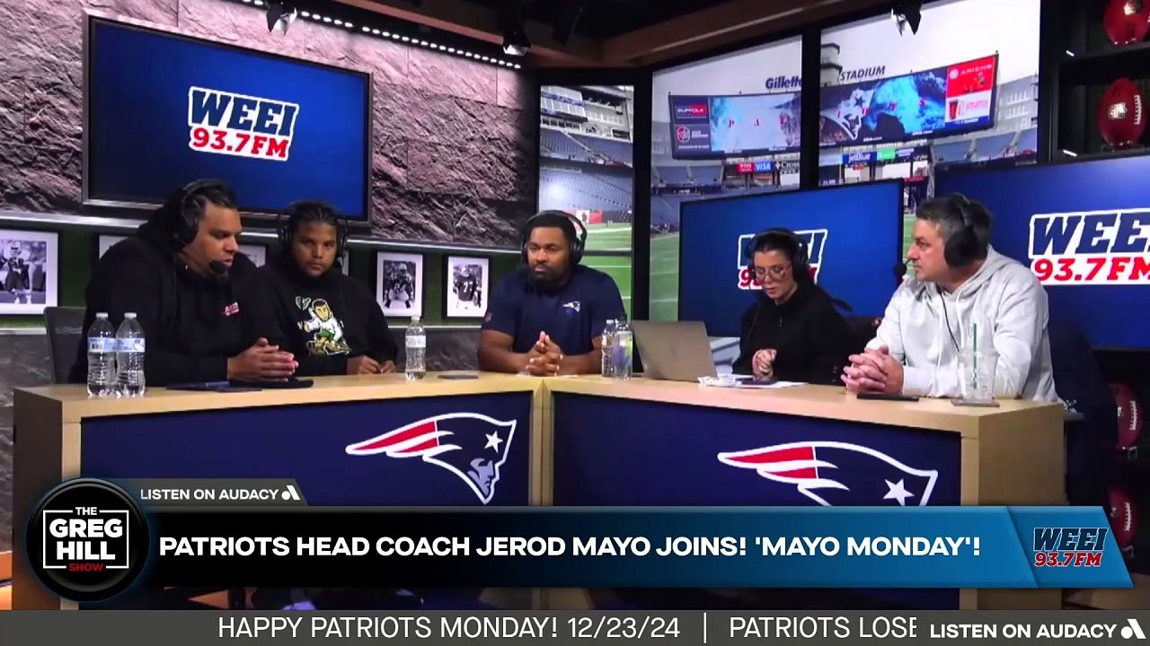 Patriots HC Jerod Mayo joins! How does Mayo think the team played against Buffalo?