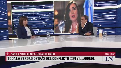 "Que se quieran meter es un tema menor": Bullrich minimizó a Villarruel en el caso del gendarme secuestrado en Venezuela