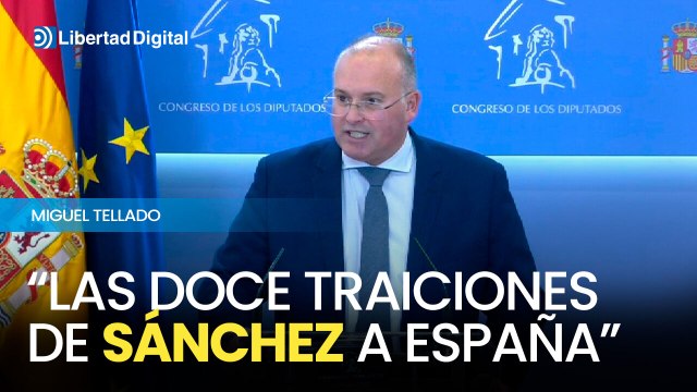 Las doce uvas de Sánchez, las doce traiciones a España