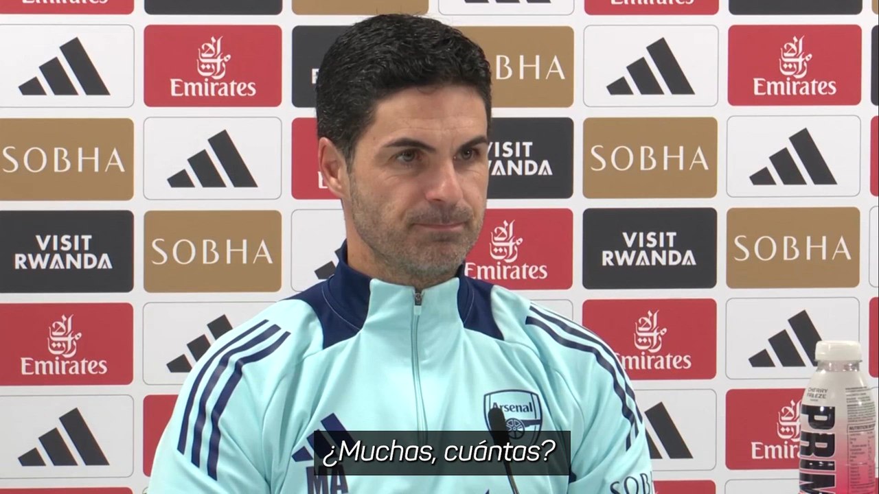 Arteta confirma la baja de Saka: "Estará muchas semanas fuera"