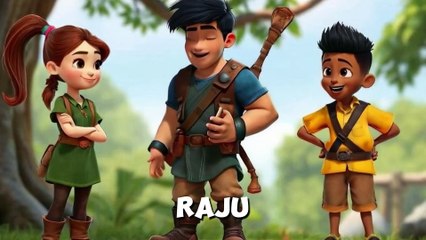 THREE FRIENDS AND A MONSTER ADVENTURE ANIMATION BEDTIME STORY