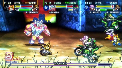 Fight N Rage (PC) Another NO Lag 2 Player 2 CPU Co Op