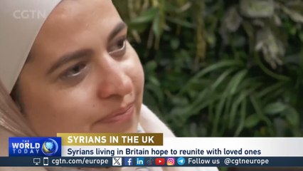 Syrians in UK hopeful of bright future in their homeland.
