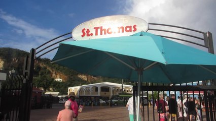 The Cruise Port at St. Thomas - Travel Guide & 4K VLOG  #carribean #island